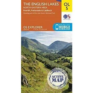 The English Lakes North-Eastern Area. Penrith, Patterdale & Caldbeck, Sheet Map - *** imagine