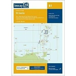 Imray Chart B1. St Lucia, New ed, Sheet Map - Imray imagine