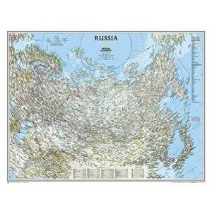 Russia Classic, Tubed. Wall Maps Countries & Regions, 2016th ed., Sheet Map - National Geographic Maps imagine