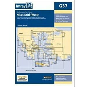 Imray Chart G37. Nisos Kriti (West), New ed, Sheet Map - Imray imagine