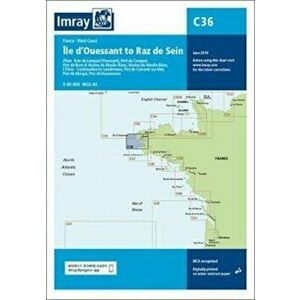 Imray Chart C36. Ile d'Ouessant to Raz de Seine, New ed, Sheet Map - Imray imagine