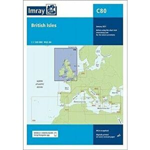 C80 British Isles. New ed, Sheet Map - Imray imagine
