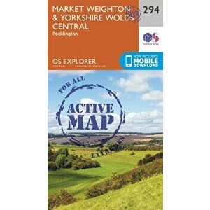 Market Weighton and Yorkshire Wolds Central. September 2015 ed, Sheet Map - Ordnance Survey imagine