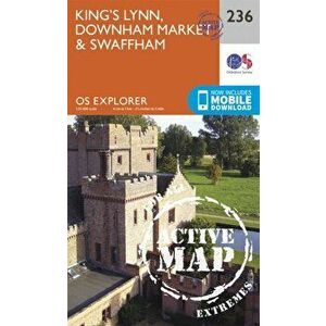 King's Lynn, Downham Market and Swaffham. September 2015 ed, Sheet Map - Ordnance Survey imagine