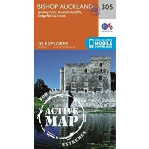 Bishop Auckland - Spennymoor and Newtown. September 2015 ed, Sheet Map - Ordnance Survey imagine