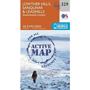 Lowther Hills, Sanquhar and Leadhills. September 2015 ed, Sheet Map - Ordnance Survey imagine