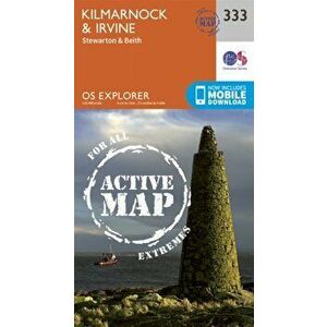 Kilmarnock and Irvine. September 2015 ed, Sheet Map - Ordnance Survey imagine