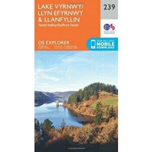 Lake Vyrnwy and Llanfyllin, Tanat Valley. September 2015 ed, Sheet Map - Ordnance Survey imagine