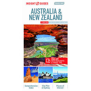 Insight Guides Travel Map New Zealand (Insight Maps). 5 Revised edition, Sheet Map - Insight Guides imagine