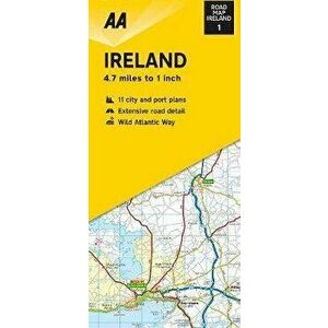 Road Map Ireland, Sheet Map - *** imagine