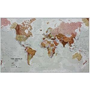 World executive laminated, Sheet Map - *** imagine