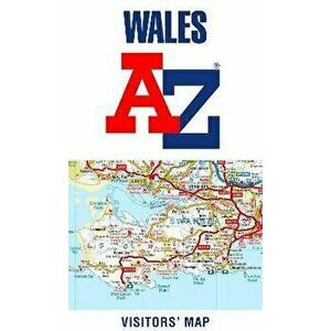 Wales A-Z Visitors' Map, Sheet Map - A-Z Maps imagine