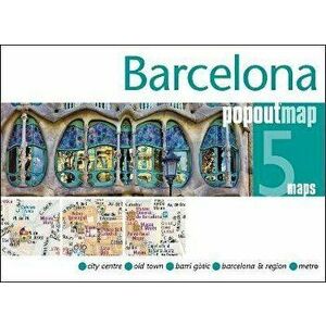 Barcelona PopOut Map, Sheet Map - *** imagine