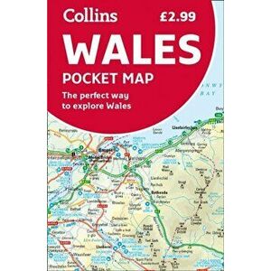Wales Pocket Map. The Perfect Way to Explore Wales, Sheet Map - Collins Maps imagine