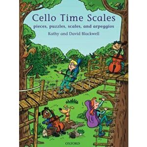 Cello Time Scales. Pieces, puzzles, scales, and arpeggios, Sheet Map - David Blackwell imagine