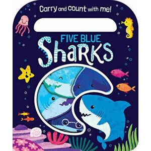 Five Blue Sharks, Board book - Katie Button imagine