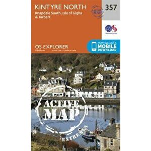 Kintyre North. September 2015 ed, Sheet Map - Ordnance Survey imagine
