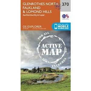 Glenrothes North, Falkland and Lomond Hills. September 2015 ed, Sheet Map - Ordnance Survey imagine