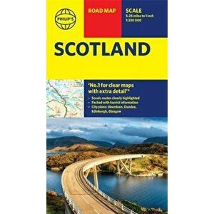 Philip's Scotland Road Map, Sheet Map - Philip's Maps imagine