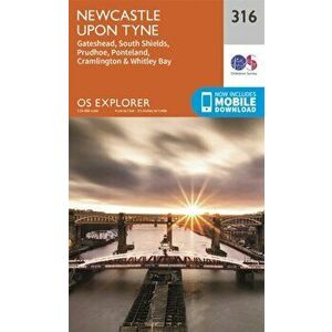 Newcastle Upon Tyne. September 2015 ed, Sheet Map - Ordnance Survey imagine