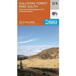 Galloway Forest Park South. September 2015 ed, Sheet Map - Ordnance Survey imagine