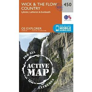 Wick and the Flow Country. September 2015 ed, Sheet Map - Ordnance Survey imagine