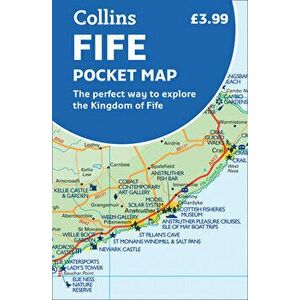 Fife Pocket Map. The Perfect Way to Explore the Kingdom of Fife, Sheet Map - Collins Maps imagine