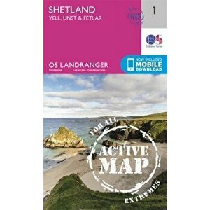 Shetland - Yell, Unst and Fetlar. February 2016 ed, Sheet Map - Ordnance Survey imagine