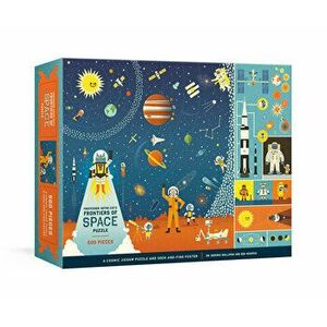 Professor Astro Cat's Frontiers of Space 500-Piece Puzzle. Cosmic Jigsaw Puzzle and Seek-and-Find Poster - Ben Newman imagine