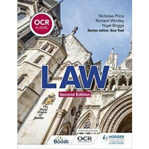 OCR A Level Law Second Edition, Paperback - Nicholas Price imagine