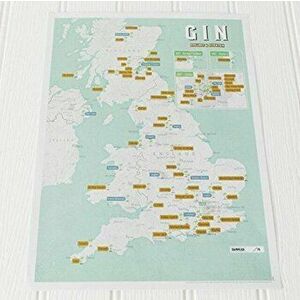Gin Collect and Scratch Print - Maps International imagine