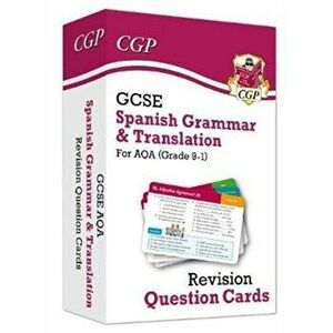 GCSE AQA Spanish: Grammar & Translation Revision Question Cards, Hardback - CGP Books imagine
