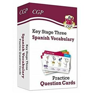 KS3 Spanish: Vocabulary Practice Question Cards, Hardback - CGP Books imagine