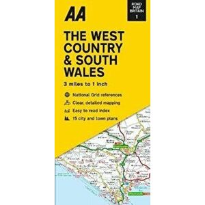 Road Map The West Country & South Wales. New ed, Sheet Map - *** imagine