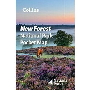 New Forest National Park Pocket Map. The Perfect Guide to Explore This Area of Outstanding Natural Beauty, Sheet Map - Collins Maps imagine