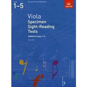 Viola Specimen Sight-Reading Tests, ABRSM Grades 1-5. from 2012, Sheet Map - *** imagine