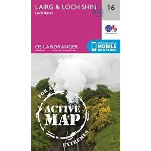 Lairg & Loch Shin, Loch Naver. February 2016 ed, Sheet Map - Ordnance Survey imagine