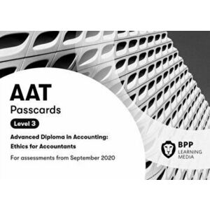 AAT Ethics For Accountants. Passcards, Spiral Bound - BPP Learning Media imagine