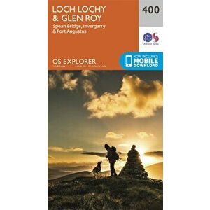 Loch Lochy and Glen Roy - Spean Bridge, Invergarry and Fort Augustus. September 2015 ed, Sheet Map - Ordnance Survey imagine