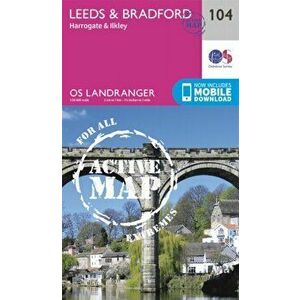 Leeds & Bradford, Harrogate & Ilkley. February 2016 ed, Sheet Map - Ordnance Survey imagine