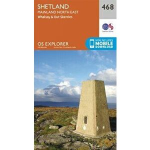 Shetland - Mainland North East. September 2015 ed, Sheet Map - Ordnance Survey imagine