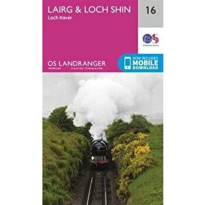 Lairg & Loch Shin, Loch Naver. February 2016 ed, Sheet Map - Ordnance Survey imagine