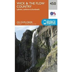 Wick and the Flow Country. September 2015 ed, Sheet Map - Ordnance Survey imagine