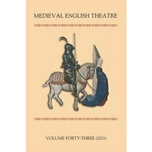 Medieval English Theatre 43, Paperback - *** imagine