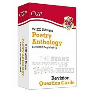 GCSE English: WJEC Eduqas Poetry Anthology - Revision Question Cards, Hardback - CGP Books imagine