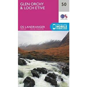 Glen Orchy & Loch Etive. February 2016 ed, Sheet Map - Ordnance Survey imagine