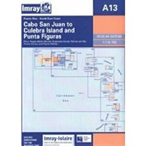 Imray Iolaire Chart A13. South East Coast of Puerto Rico, Sheet Map - Imray imagine