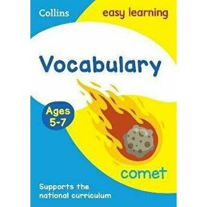 Vocabulary Activity Book Ages 5-7, Paperback - *** imagine