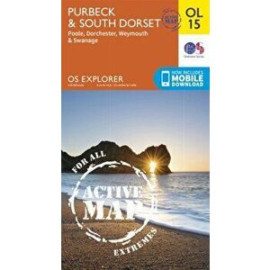 Purbeck & South Dorset, Poole, Dorchester, Weymouth & Swanage. May 2015 ed, Sheet Map - Ordnance Survey imagine