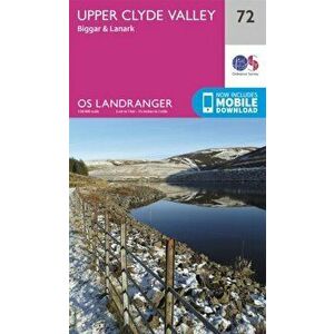 Upper Clyde Valley, Biggar & Lanark. February 2016 ed, Sheet Map - Ordnance Survey imagine